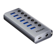 UNITEK Hub USB-A 7 portów z wyłącznikami H1314A01-EU - 1295128 - zdjęcie 1
